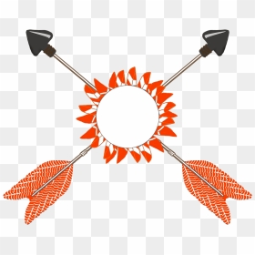Tribal Arrow Clip Art - Tribal Feather Clipart, HD Png Download - arrow clip art png