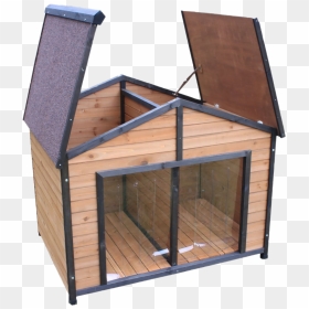 Wood Dog House Png Transparent Image - Wooden House For Dog, Png Download - dog house png