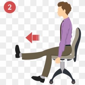 Sitting, HD Png Download - office desk png