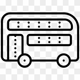 Double Decker Bus Icon - Car And Key Services Icon, HD Png Download - bus icon png