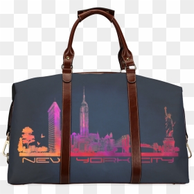 Spongebob Diaper Bag - Handbag, HD Png Download - new york city skyline png
