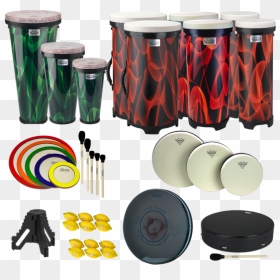 Comfort Sound Technology® Drum Kit Image - Dp 0300 00 Remo, HD Png Download - drum sticks png