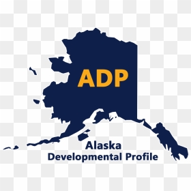 Alaska Developmental Profile - Alaska Map With Flag, HD Png Download - adp logo png