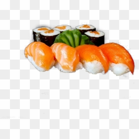 California Roll Sashimi Sushi Smoked Salmon Cucumber - Sushi Salmon Png Transparent, Png Download - sushi roll png