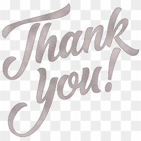 Thankyou1c - Calligraphy, HD Png Download - thank you .png