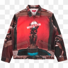 Supreme Scarface The World Is Yours Denim Jacket, HD Png Download - scarface png