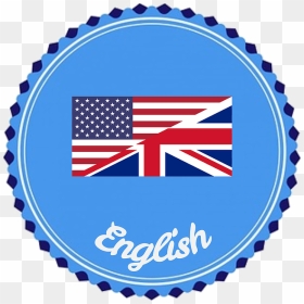 Transparent English Flag Png - Simbolo Da Lingua Inglesa, Png Download - english flag png
