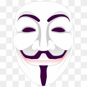 Anonymous Mask Transparent Thewealthbuilding - V For Vendetta Mask Png, Png Download - anonymous logo png