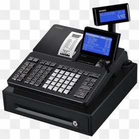 Casio Cash Register Sr S500 - Cash Register, HD Png Download - cash register png