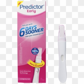 Predictor Early Pregnancy Test, HD Png Download - pregnancy test png
