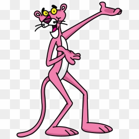 How To Draw Pink Panther - Cartoon Pink Panther Drawing, HD Png Download - pink panther png