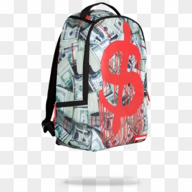 Sprayground Mooney Drips Angle - Money Drip Sprayground Bag, HD Png Download - dripping slime png