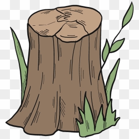 Tree Stump Clipart, HD Png Download - tree stump png