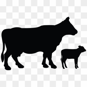 Transparent Pioneer Clipart - Clip Art, HD Png Download - cow silhouette png