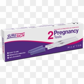 Suresign Pregnancy Test, HD Png Download - pregnancy test png