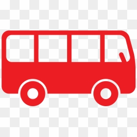 Red Bus Icon Png Clipart - Red Bus Icon, Transparent Png - bus icon png