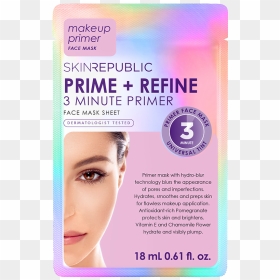 Skin Republic - Skin Republic Collagen Infusion Sheet Mask, HD Png Download - face blur png