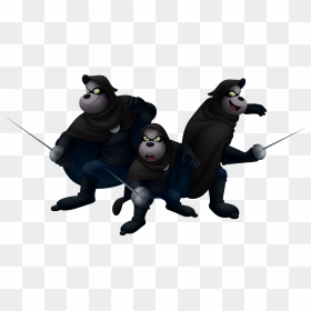 Kingdom Hearts Beagle Boys , Png Download - Disney The Three Musketeers The Beagle Boys, Transparent Png - kingdom hearts crown png