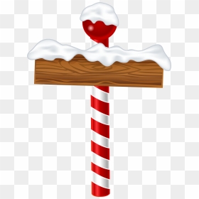 North Pole Sign Clipart, HD Png Download - north pole png