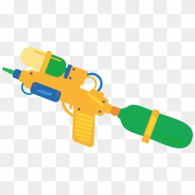 Vector Graphics Euclidean Vector Illustration Image - Water Gun, HD Png Download - rifle silhouette png
