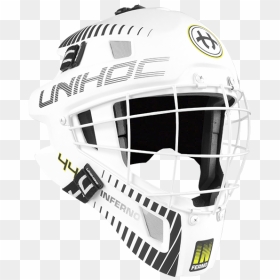 Unihoc Inferno 44, HD Png Download - hockey mask png