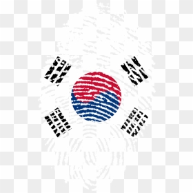 Nigeria Flag Fingerprint Png, Transparent Png - south korea flag png