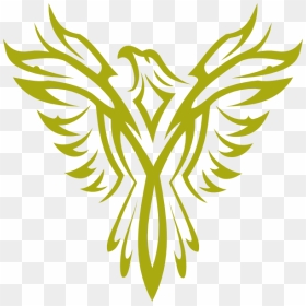Eagle Black And White, HD Png Download - pheonix png