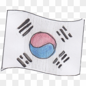 Flag Of South Korea , Png Download - Bandeira Coreia Do Sul Adesivos, Transparent Png - south korea flag png
