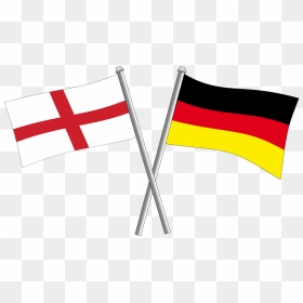Usa And German Flag, HD Png Download - english flag png