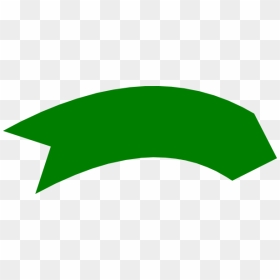 Green Arrow Curve Svg Clip Arts - Curved Under Green Arrow, HD Png Download - curve arrow png