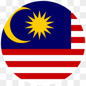 Malaysia Flag Circle Png Clipart , Png Download - Chatterbox, Transparent Png - english flag png