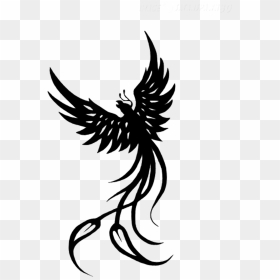 Phoenix Bird Tattoo Wrist , Png Download - Phoenix Tattoo, Transparent Png - pheonix png