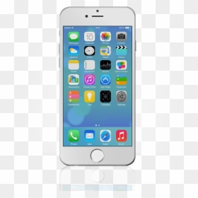 Clipart Phone Iphone - Apple Iphone 6 Png, Transparent Png - iphone 6 transparent png