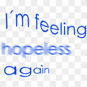 Aesthetic Text Png - Cobalt Blue, Transparent Png - blue tumblr png