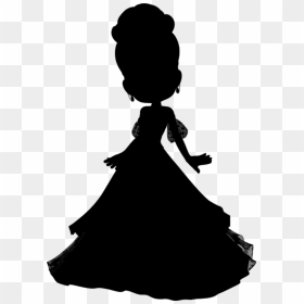 Clip Art Dress Silhouette, HD Png Download - little girl silhouette png