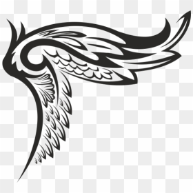Bird Tattoo Gallery Pictures - Wings Vector Tribal Png, Transparent Png - angel wings vector png