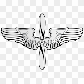 One Vector Wing - Air Force Pilot Wings Png, Transparent Png - angel wings vector png