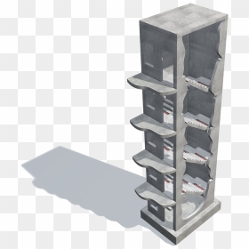 Fp Mccann"s Precast Concrete Stair Core Render - Precast Concrete Stair Core, HD Png Download - stair png