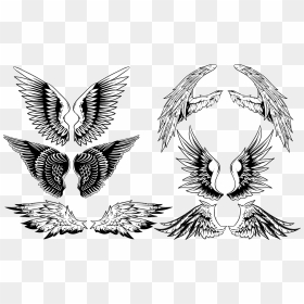 Wing Vector Free Download, HD Png Download - angel wings vector png