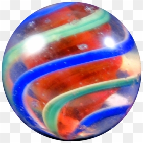 Handmade Swirl With A - Marble Ball Png, Transparent Png - marbles png