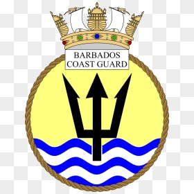 Barbados Coast Guard Logo, HD Png Download - coast guard logo png