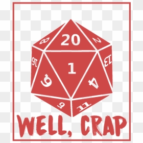 Triangle, HD Png Download - 20 sided dice png