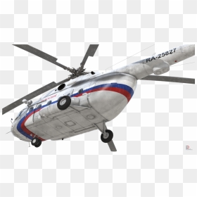 Mil Mi-8 Hip Russian Medium Transport Helicopter 3d - Png Helicopter Mi8, Transparent Png - police helicopter png