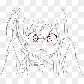 Drawing Funny Faces - Line Art, HD Png Download - funny faces png
