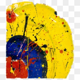 Red Yellow Blue Splatter Painting , Png Download - Splatter Paint Yelow Blue And Red Transparent, Png Download - blue splatter png