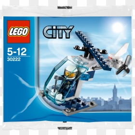   - Lego 30222, HD Png Download - police helicopter png