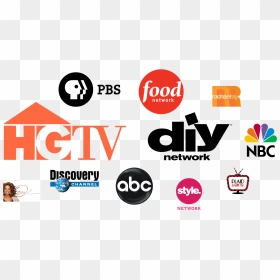 Guest Networks And Logos - Food Network Logo, HD Png Download - food network logo png