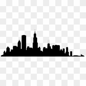 Collection Of Free Florida Drawing Skyline Download - Chicago Clipart, HD Png Download - city outline png
