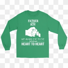 Father & Son Heart To Heart - Camisas De Bad Bunny, HD Png Download - father and son png