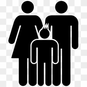 Familiar Group Of Three Persons Mother Father And Son - Father Mother Daughter Icon, HD Png Download - father and son png